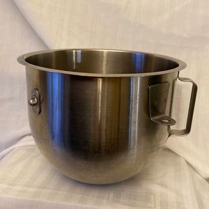 5-Quart Stainless Steel Mixing Bowl for KitchenAid Lift Series Mixers